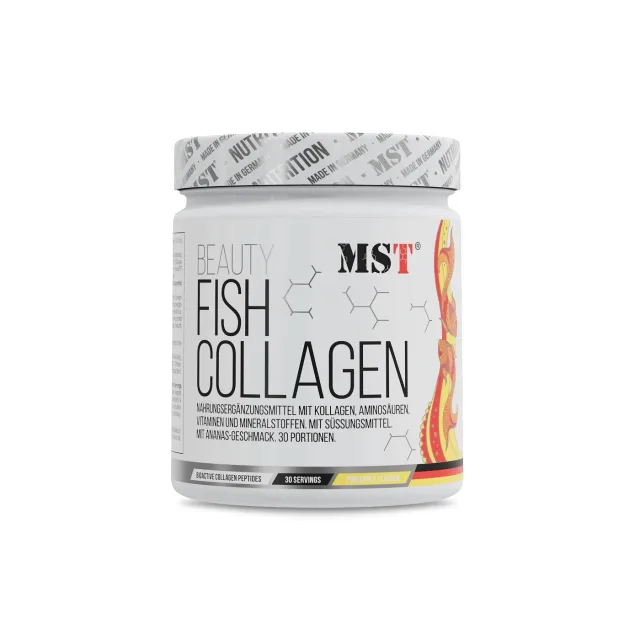 Морской коллаген MST Nutrition Fish Collagen Beauty, 225 грамм - Ананас
