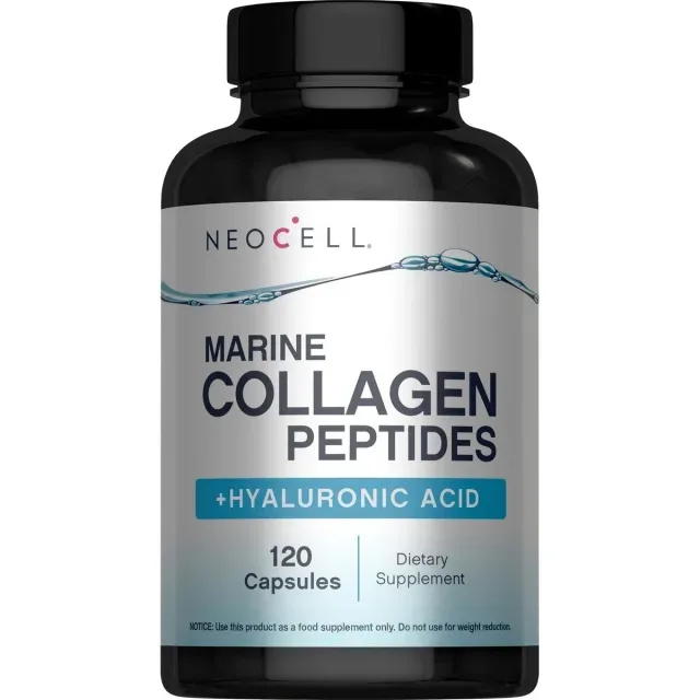Морський колаген Neocell NeoCell Marine Collagen Peptides + Hyaluronic Acid, 120 капсул