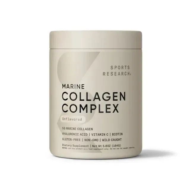 Морской коллаген Sports Research Marine Collagen Complex, 164 грамм