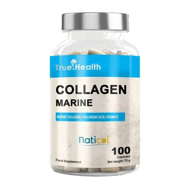 Морской коллаген True Health Collagen Marine, 100 капсул