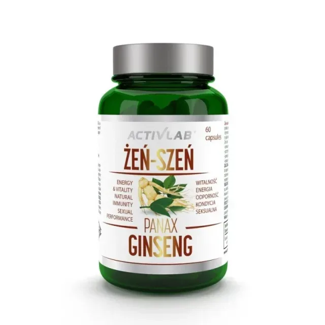 Натуральна добавка ActivLab Panax Ginseng, 60 капсул