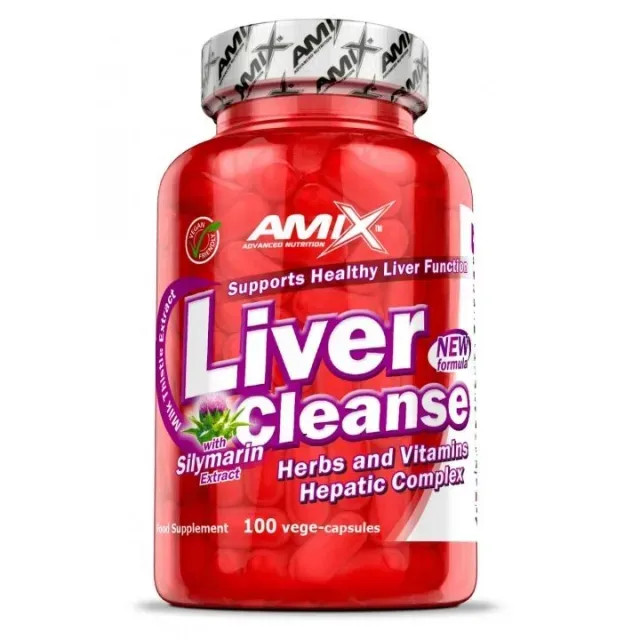 Натуральна добавка AMIX Liver Cleanse, 100 капсул