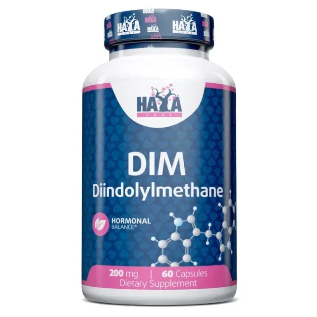 Натуральна добавка Haya Labs DIM 200 mg, 60 капсул