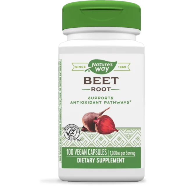 Натуральна добавка Nature's Way Beet Root, 100 вегакапсул