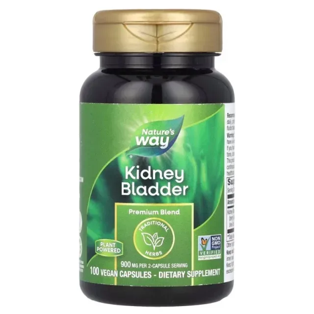 Натуральна добавка Nature's Way Kidney Bladder, 100 вегакапсул