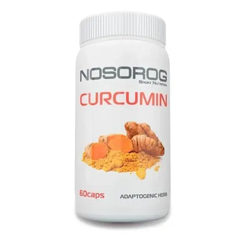 Натуральна добавка Nosorog Curcumin, 60 капсул