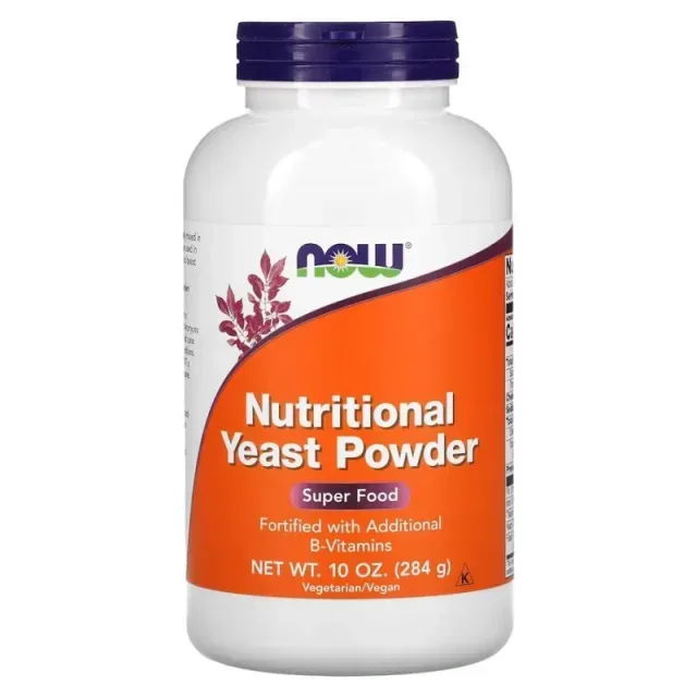 Натуральна добавка NOW Nutritional Yeast, 284 грами