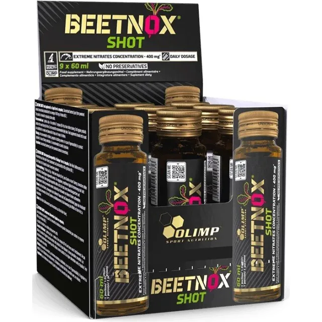Натуральна добавка Olimp Sport Nutrition Beetnox Shot, 9*60 мл