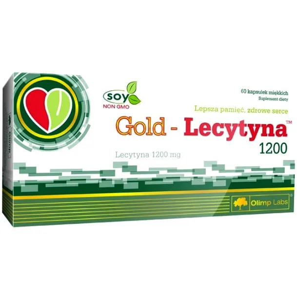 Натуральна добавка Olimp Sport Nutrition Gold Lecytyna, 60 капсул