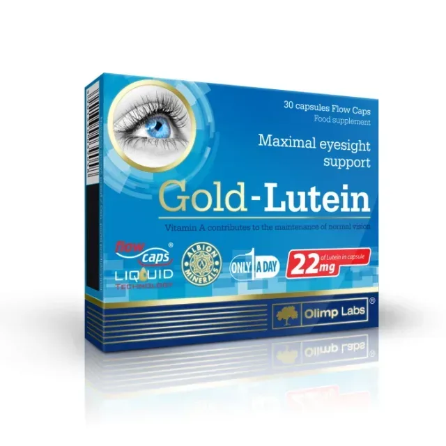 Натуральна добавка Olimp Sport Nutrition Gold Lutein, 30 капсул