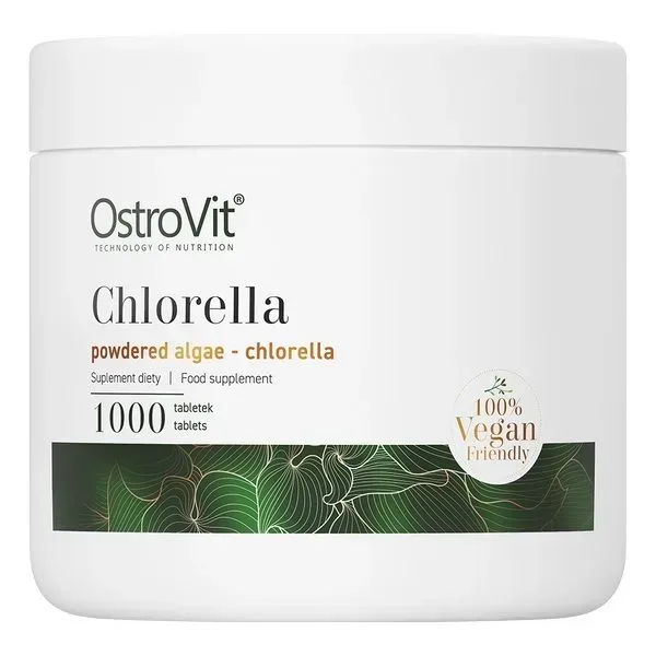 Натуральна добавка OstroVit Chlorella, 1000 таблеток