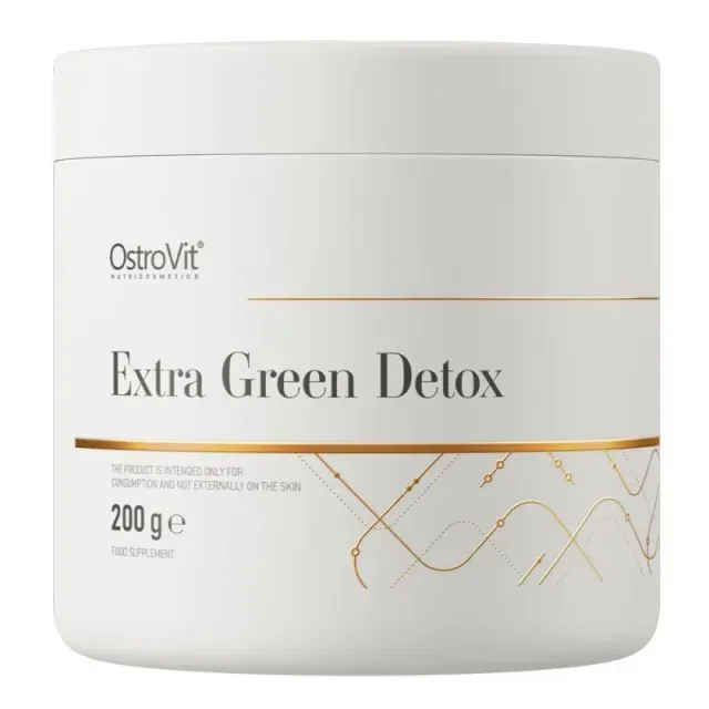 Натуральная добавка OstroVit Extra Green Detox, 200 грамм