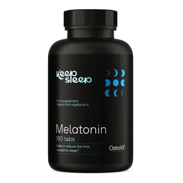 Натуральная добавка OstroVit Keep Sleep Melatonin, 180 таблеток