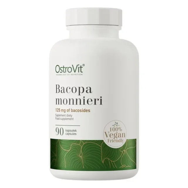 Натуральная добавка OstroVit Vege Bacopa Monnieri, 90 вегакапсул
