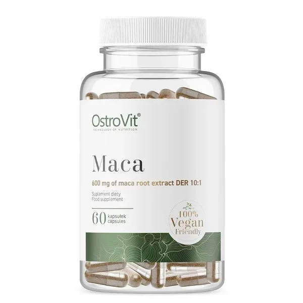 Натуральна добавка OstroVit Vege Maca, 60 вегакапсул