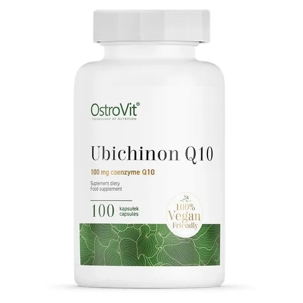 Натуральна добавка OstroVit Vege Ubichinon Q10, 100 вегакапсул