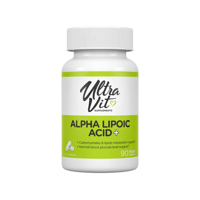 Натуральна добавка VPLab UltraVit Alpha Lipoic Acid+, 90 вегакапсул