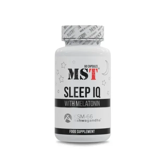 Натуральний комплекс MST Nutrition Sleep IQ, 60 капсул для покращення сну