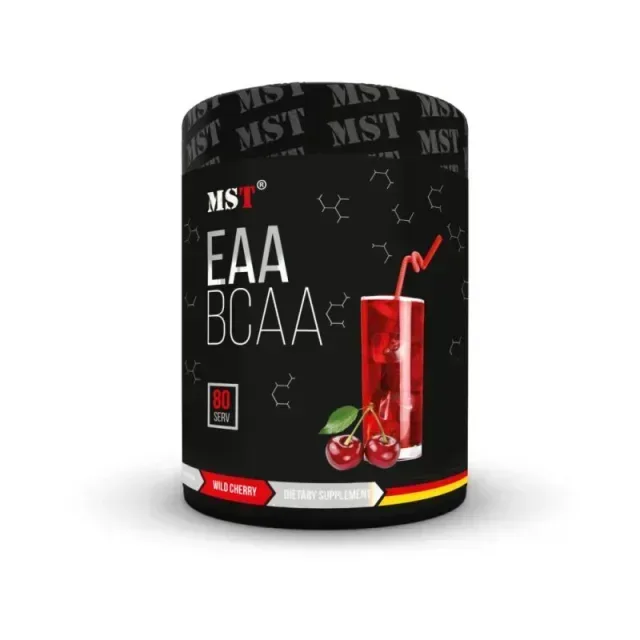 Незаменимые аминокислоты MST Nutrition BCAA EAA Zero, 1.04 кг - Персиковый чай с витаминами группы В
