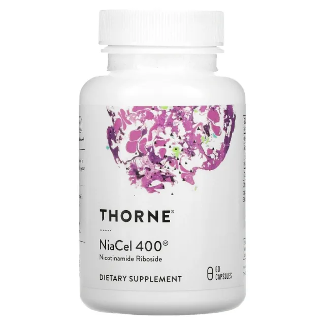 Нікотинамід рибозид Thorne NiaCel 400, 60 капсул