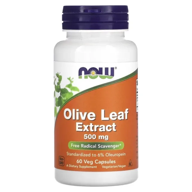 Olive Leaf 500 mg, 60 вегакапсул
