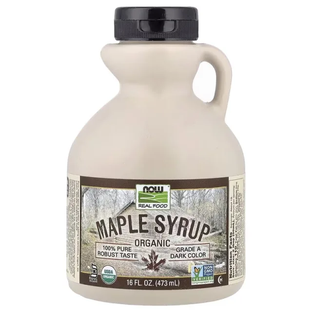 Organic Maple Syrup Grade A Dark Color, 473 мл