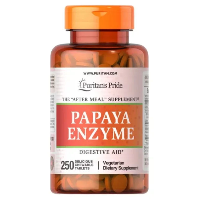 Papaya Enzyme, 250 жувальних таблеток