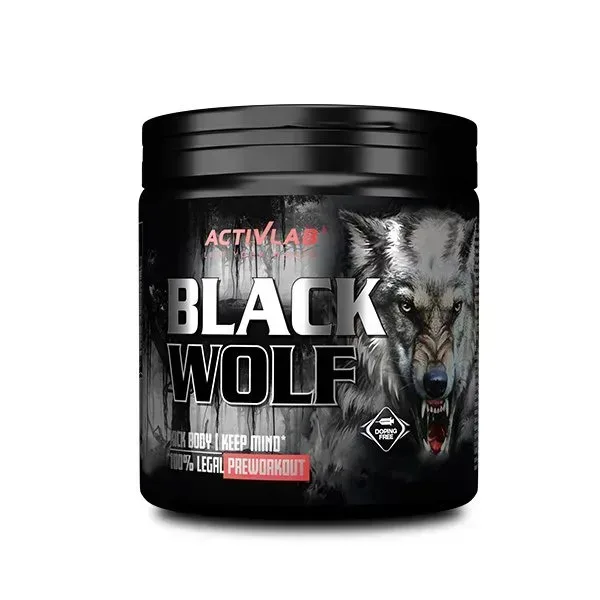 Передтренувальний комплекс ActivLab Black Wolf Pre-Workout, 300 грам - Чорна смородина