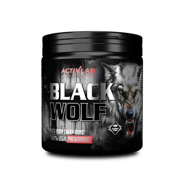 Передтренувальний комплекс ActivLab Black Wolf Pre-Workout, 300 грам - Лимон