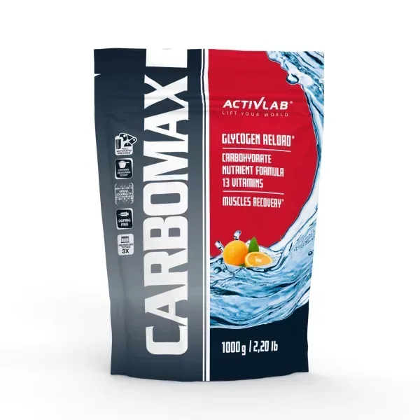 Передтренувальний комплекс ActivLab Carbomax, 1 кг - Чорна смородина