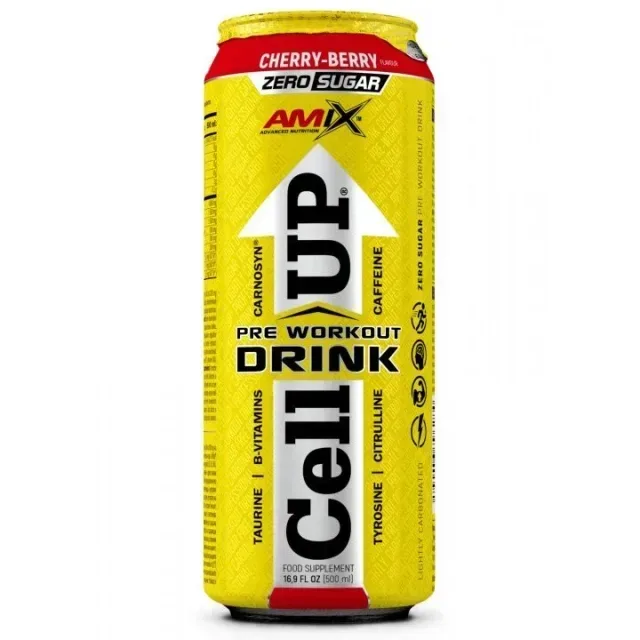 Передтренувальний комплекс AMIX CellUp Drink, 500 мл - Персик