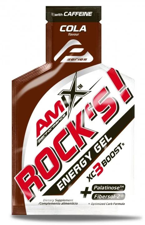 Предтренировочный комплекс AMIX Performance Rock´s Gel with Caffeine, 32 грамм - Кола