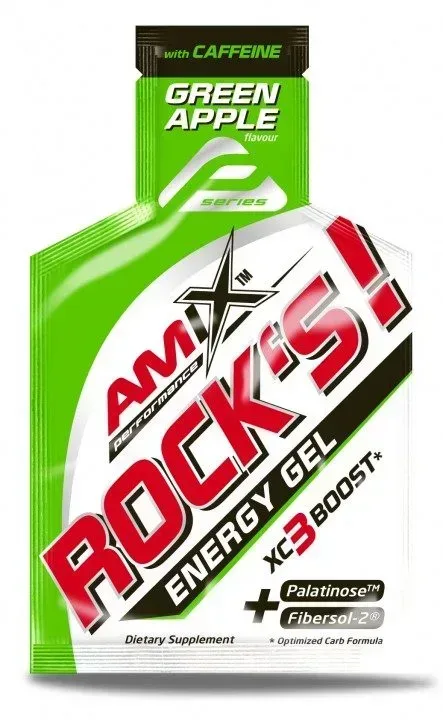 Предтренировочный комплекс AMIX Performance Rock´s Gel with Caffeine, 32 грамм - Персиковый чай