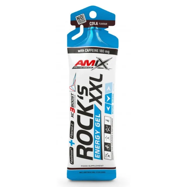 Передтренувальний комплекс AMIX Performance Rock´s Gel XXL with Caffeine, 65 грам - Кола