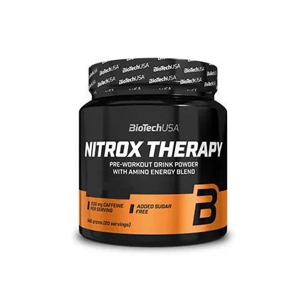 Передтренувальний комплекс BioTech Nitrox Therapy, 340 грам - Журавлина