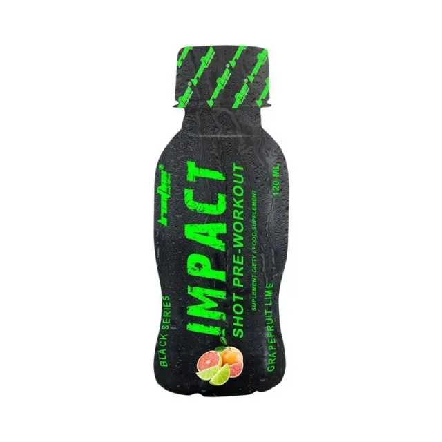 Передтренувальний комплекс IronFlex Impact Pre-Workout Shot, 120 мл - Лісові ягоди