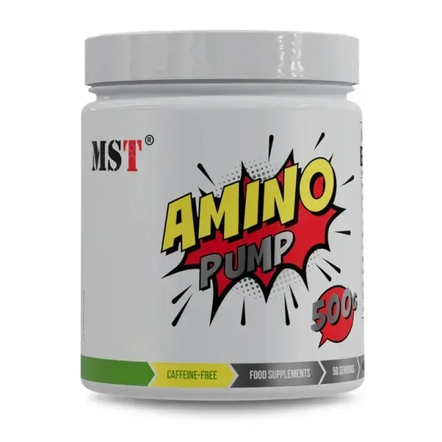 Передтренувальний комплекс MST Nutrition Amino Pump, 500 грам - Апельсин