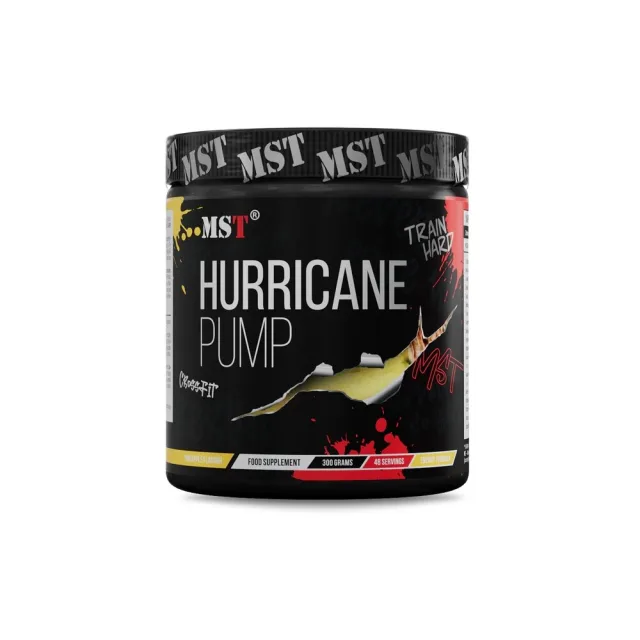 Передтренувальний комплекс MST Nutrition Hurricane Pump, 300 грам - Ананас