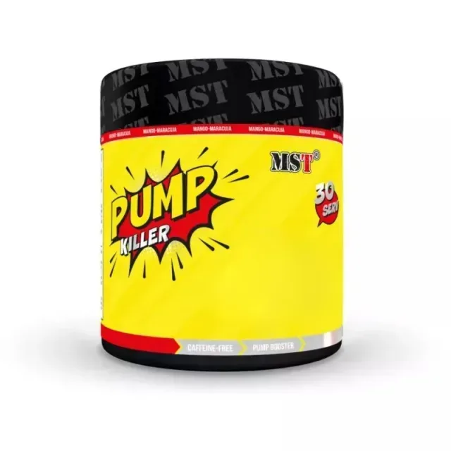 Предтренировочный комплекс MST Nutrition Pump Killer, 330 грамм - Манго-маракуйя
