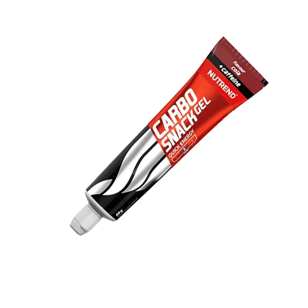 Передтренувальний комплекс Nutrend Carbosnack with Caffeine, 50 грам - Кола тюбик