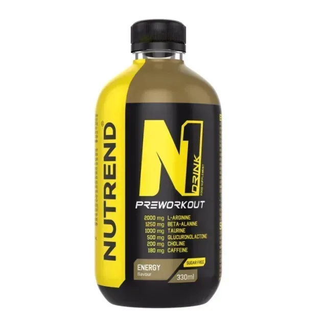 Передтренувальний комплекс Nutrend N1 Drink, 330 мл - Тропічний