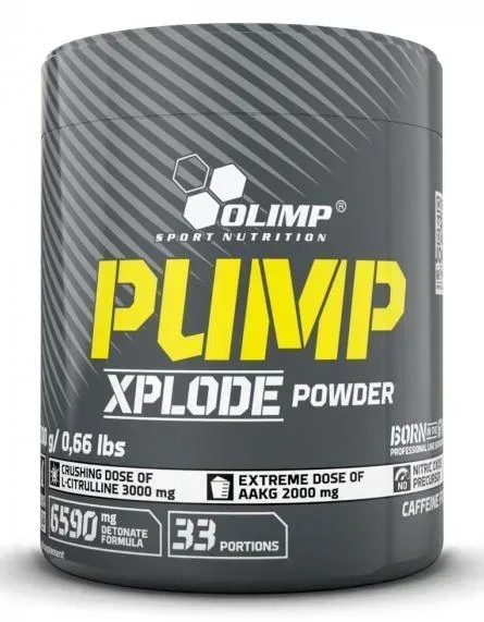 Передтренувальний комплекс Olimp Sport Nutrition Pump Xplode Powder, 300 грам - Фруктовий пунш