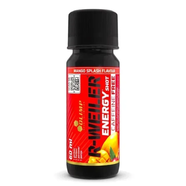 Предтренировочный комплекс Olimp Sport Nutrition R-Weiler Energy Shot, 60 мл - Манго