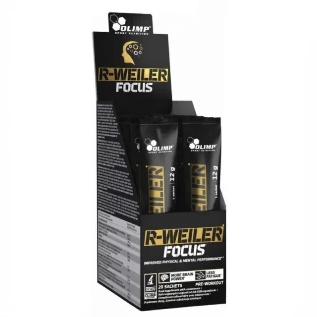 Передтренувальний комплекс Olimp Sport Nutrition R-Weiler Focus Stick, 20*12 грам - Журавлина