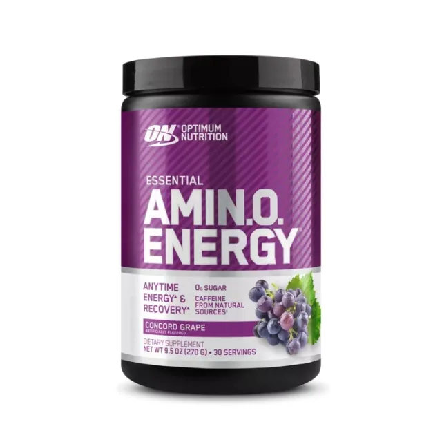Предтренировочный комплекс Optimum Nutrition Essential Amino Energy, 270 грамм - Виноград
