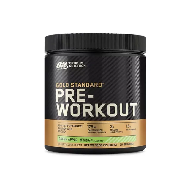 Передтренувальний комплекс Optimum Nutrition Gold Standard Pre Workout, 300 грам - Яблуко