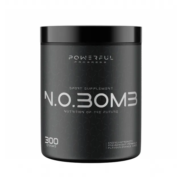 Передтренувальний комплекс Powerful Progress N.O.BOMB, 300 грам - Апельсин