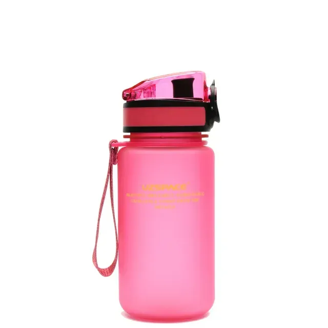 Пляшка Colorful Frosted 3034, 350 мл, Pink