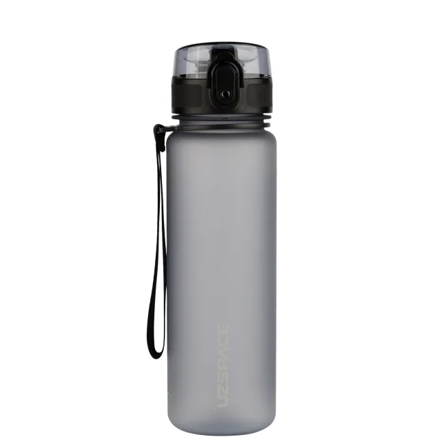 Бутылка Uzspace Colorful Frosted 3026 500 мл, Grey
