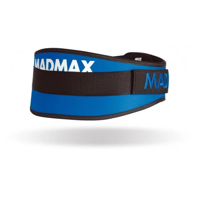 Пояс для важкої атлетики MAD MAX MFB 421, Blue - L